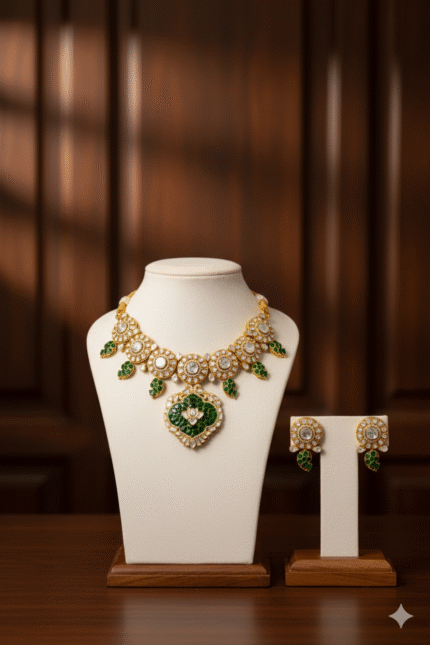 The "Emerald Garden" Heritage Choker Set