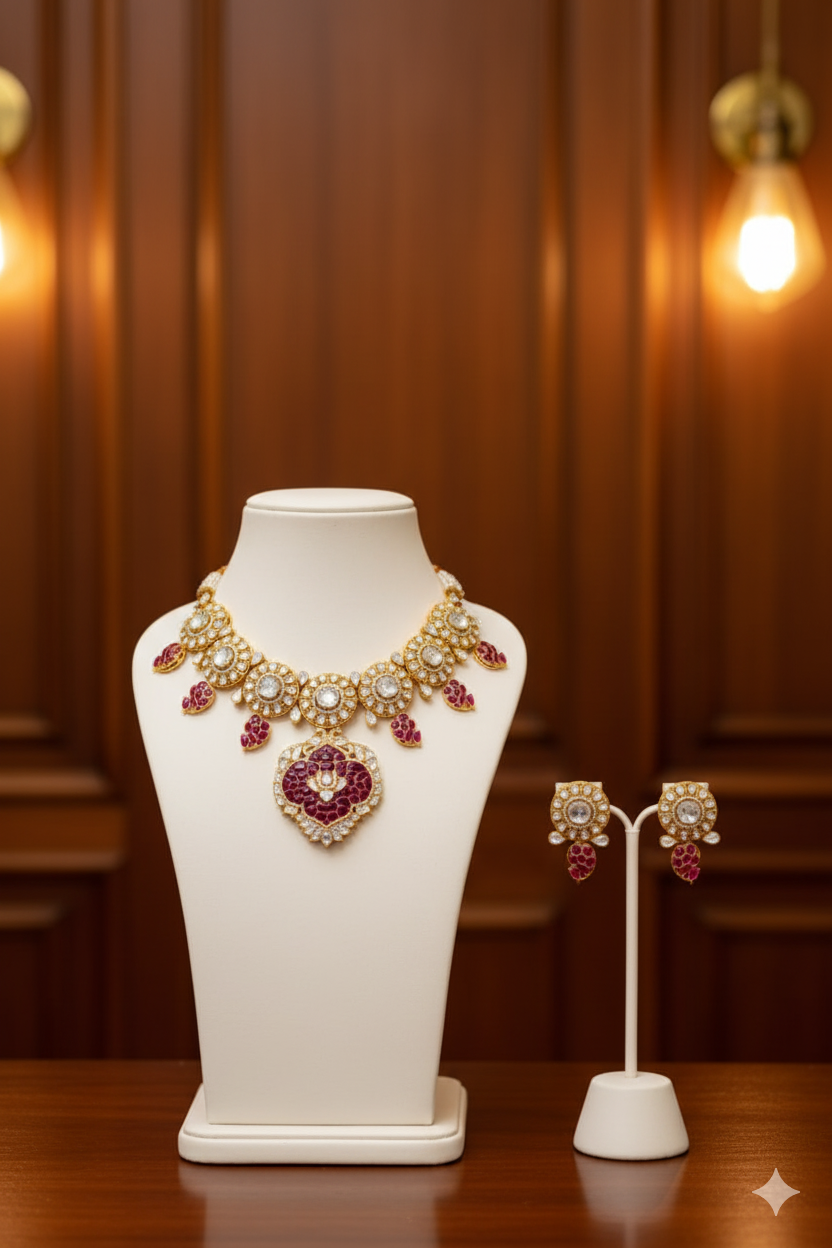 Gemini_Generated_Image_su4cxzsu4cxzsu4c The "Regal Bloom" Heritage Set - Image 1