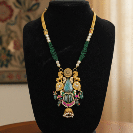 The Royal 'Simha' Gemstone Pendant Necklace