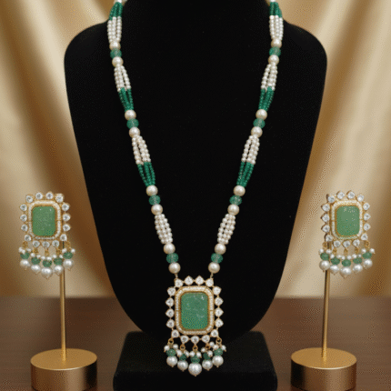 Majestic Green Onyx & Pearl Ensemble