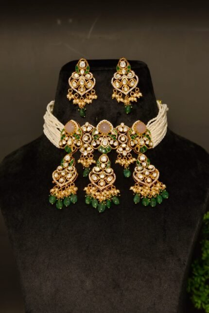 The "Nizam's Blossom" Multi-Drop Choker Set